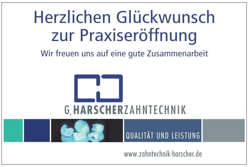 G. Harscher Zahntechnik
