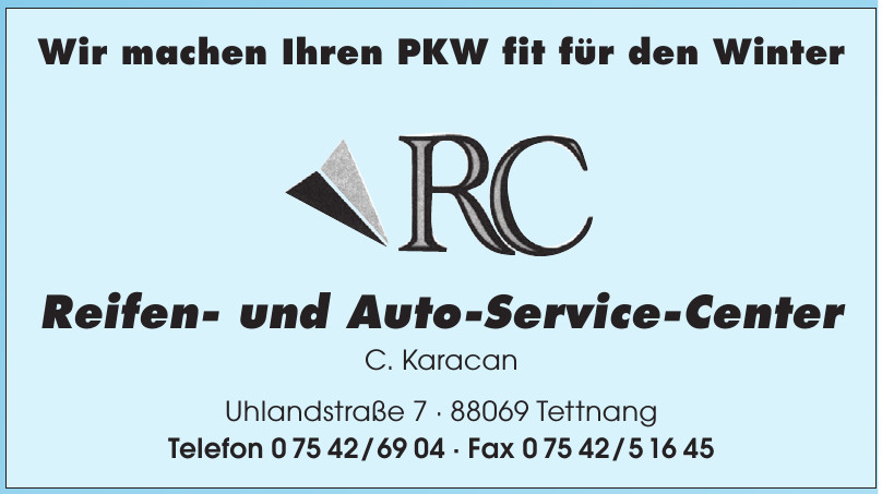 RC Reifen- und Auto-Service-Center RC Reifen- und Auto-Service-Center