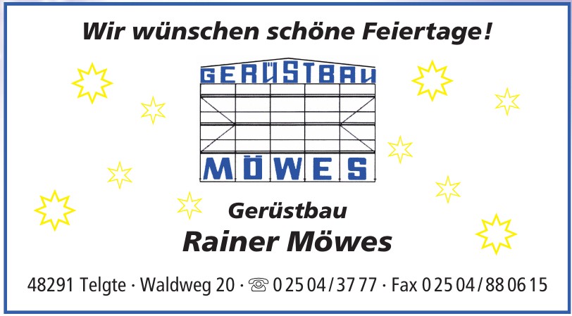 Gerüstbau Rainer Möwes