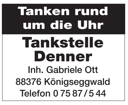 Tankstelle Denner