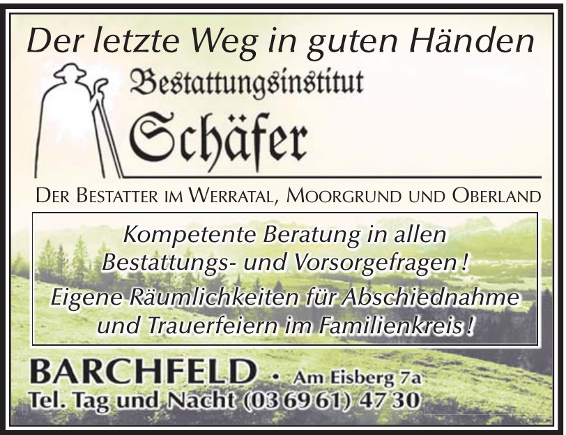 Bestattungsinstitut Schäfer Bestattungsinstitut Schäfer