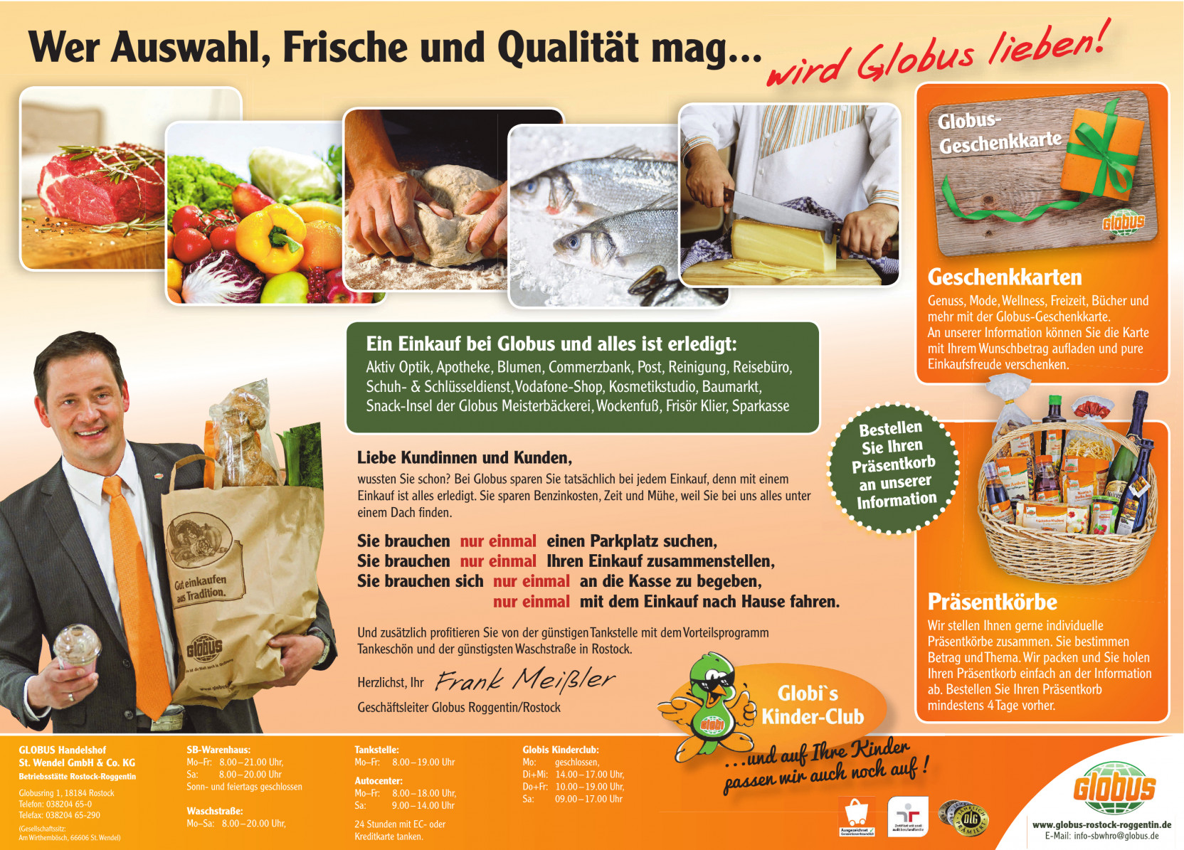 GLOBUS Handelshof St. Wendel GmbH & Co. KG GLOBUS Handelshof St. Wendel GmbH & Co. KG