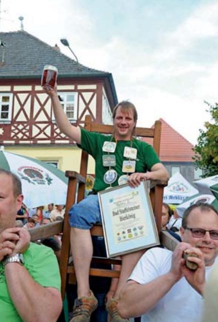 Bierkönig Peter I. wird beim offiziellen Bieranstich aller zehn Brauereien dabei sein. Bierkönig Peter I. wird beim offiziellen Bieranstich aller zehn Brauereien dabei sein.
