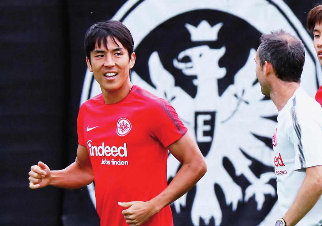 Lust aufs Comeback als Libero: Frankfurts Ex-Wolfsburger Makoto Hasebe.