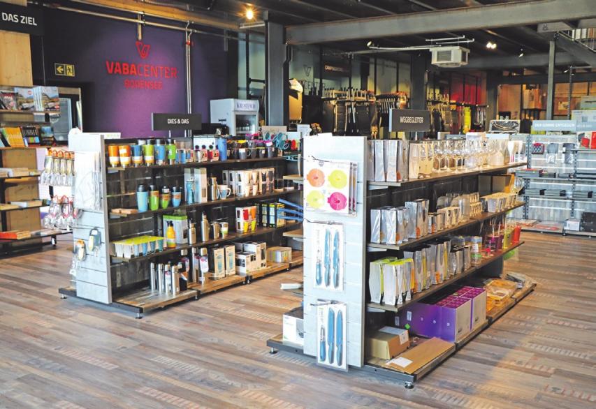 Das VABA-Center in Kressbronn bietet Service rund um Caravan, Wohnwagen und Autos. Bild: lar Das VABA-Center in Kressbronn bietet Service rund um Caravan, Wohnwagen und Autos. Bild: lar