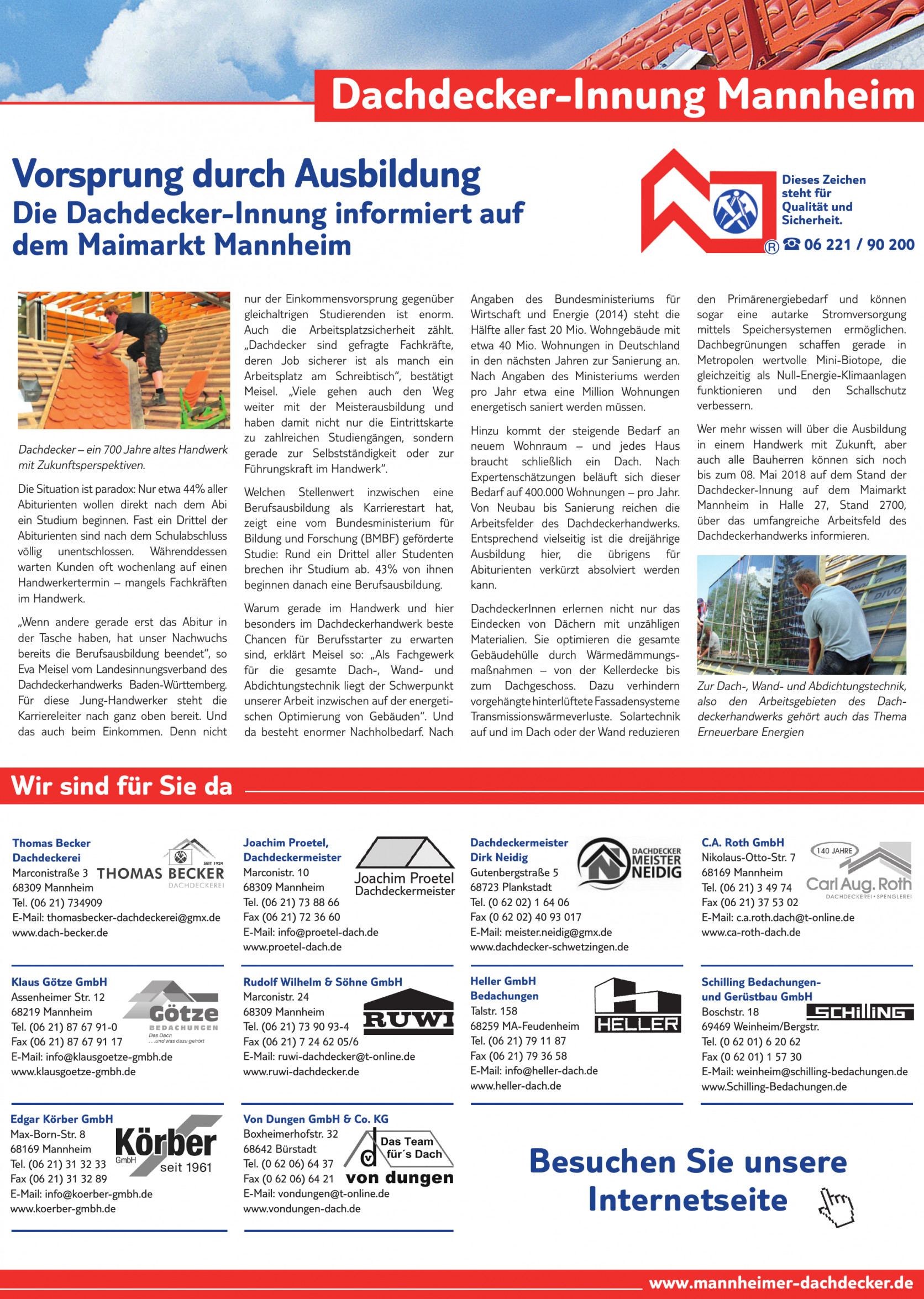 Dachdecker-Innung Mannheim