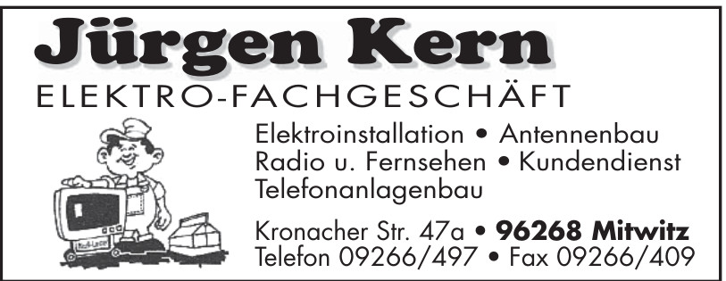Jürgen Kern Elektro-Fachgeschäft Jürgen Kern Elektro-Fachgeschäft