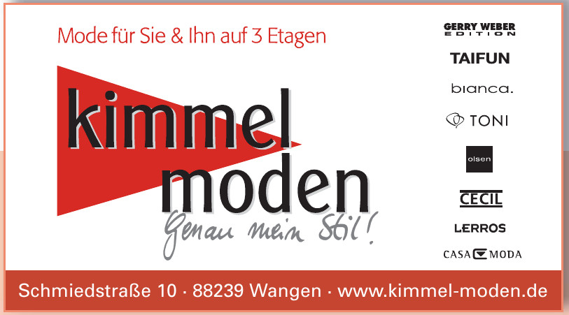 Kimmel Moden Kimmel Moden