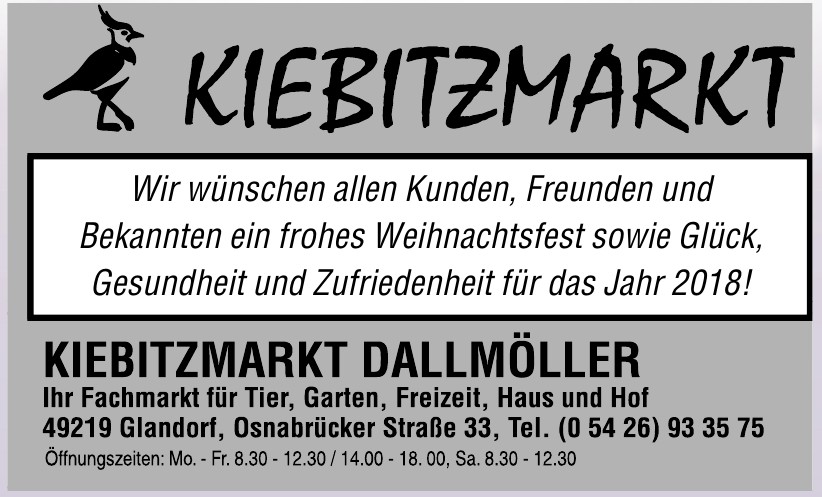 Kiebitzmarkt Dallmöller