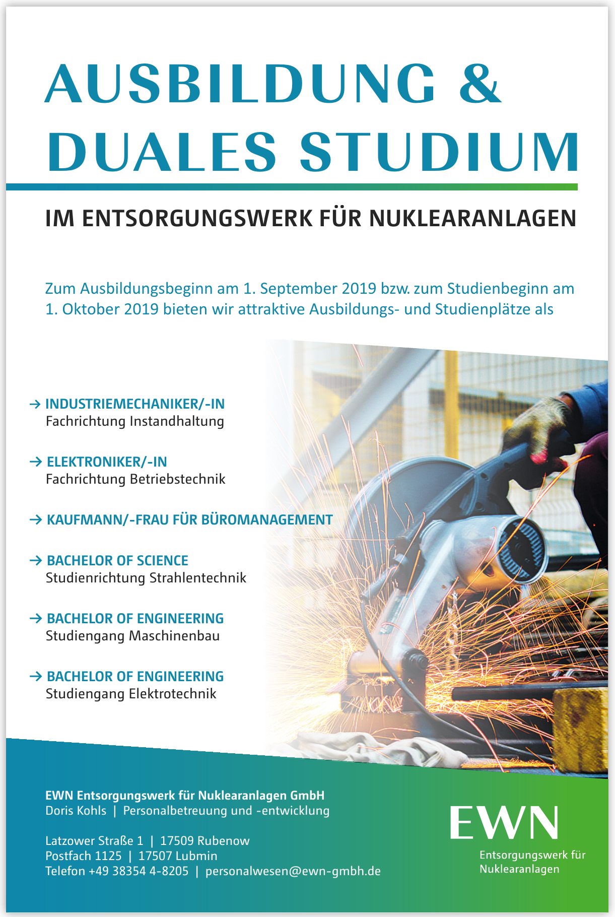 EWN Entsorgungswerk für Nuklearanlagen GmbH EWN Entsorgungswerk für Nuklearanlagen GmbH