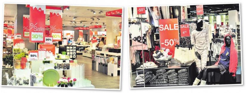 In vielen Geschäften im Leine-Center purzeln die Preise. Auch schöne Wohnaccessoires gibt es zu stark ermäßigten Preisen. In vielen Geschäften im Leine-Center purzeln die Preise. Auch schöne Wohnaccessoires gibt es zu stark ermäßigten Preisen.
