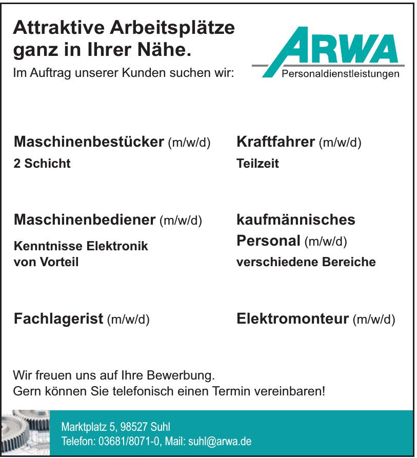 Arwa Personaldienstleistungen