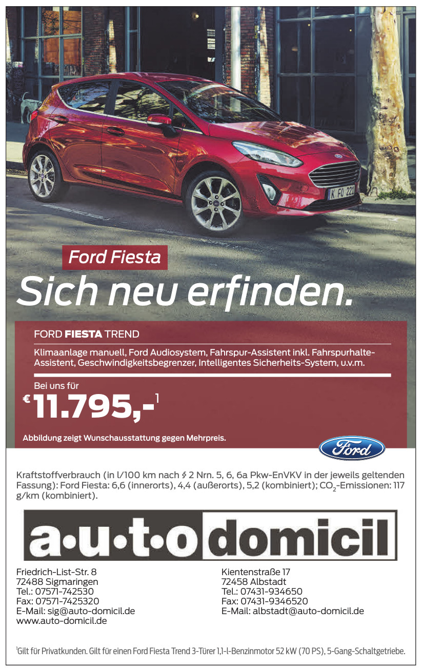 auto-domicil Sigmaringen GmbH auto-domicil Sigmaringen GmbH