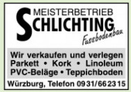 Meisterbetrieb Schlichting Fussbodenbau