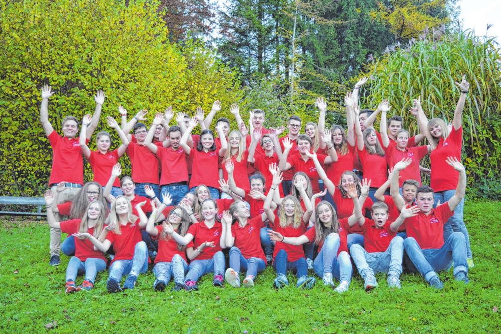 Spaß an der Musik und an der Gemeinschaft haben die Jugendlichen des Jugendorchesters Hohentengen. Sie unterhalten die Gäste am Sonntag gegen 16.30 Uhr. FOTO: VERANSTALTER