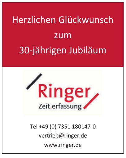 Ringer Zeiterfassungssysteme