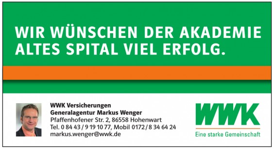 WWK Versicherungen Markus Wenger