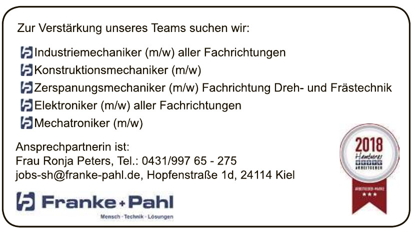 Franke + Pahl Franke + Pahl