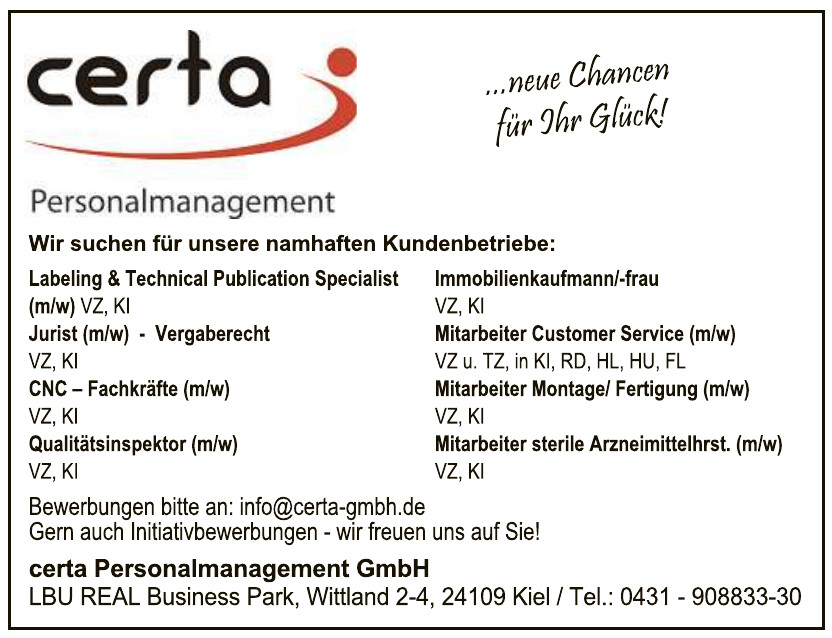 certa Personalmanagement GmbH