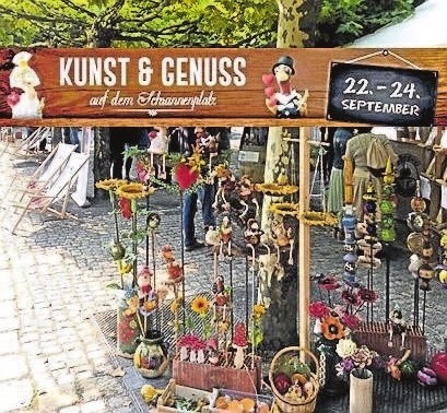 Viel Schönes ganz einfach auf dem Kunsthandwerkermarkt am Schrannenplatz in Schwabmünchen finden. Foto: WG Viel Schönes ganz einfach auf dem Kunsthandwerkermarkt am Schrannenplatz in Schwabmünchen finden. Foto: WG