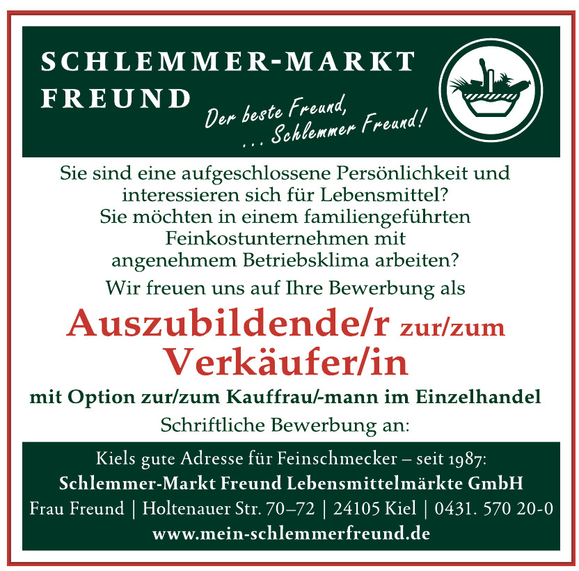 Schlemmer-Markt Freund Lebensmittelmärkte GmbH Schlemmer-Markt Freund Lebensmittelmärkte GmbH