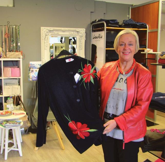 Der Herbst kann kommen, Bobsie Moden in Trittau hat das passende Outfit Foto: Frauke Pöhlsen