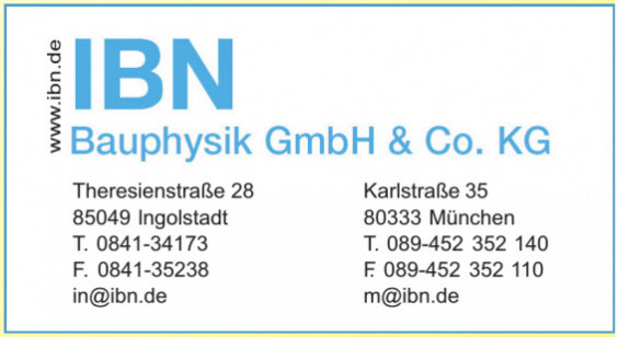 IBN Bauphysik GmbH & Co. KG IBN Bauphysik GmbH & Co. KG