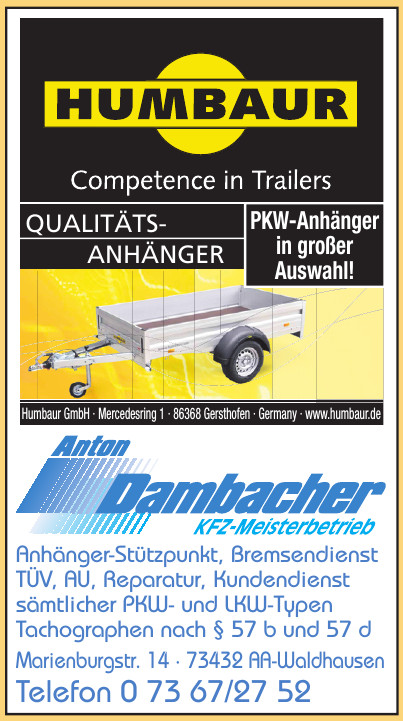 Anton Dambacher Kfz-Meisterbetrieb
