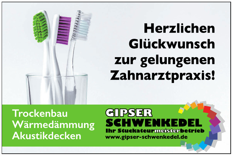 Gipse Schwenkedel