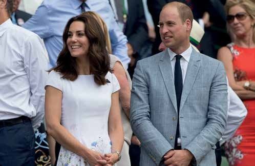 Prinz William und Prinzessin Kate, auch in diesem Jahr begeisterte Fans. Foto: Jürgen Hasenkopf