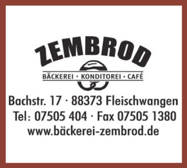 Bäckerei Zembrod