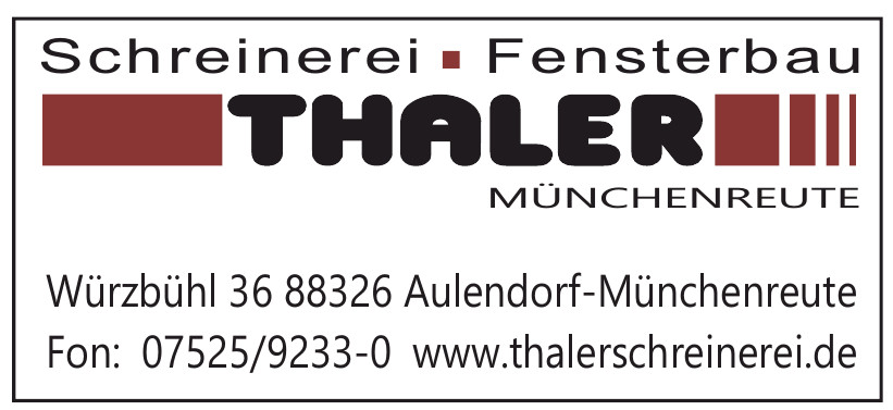 Schreinerei Thaler