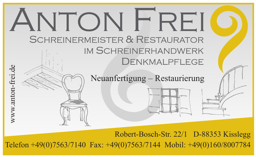 Anton Frei Schreinermeister & Restaurator