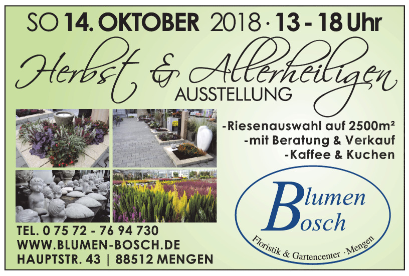 Blumen Bosch