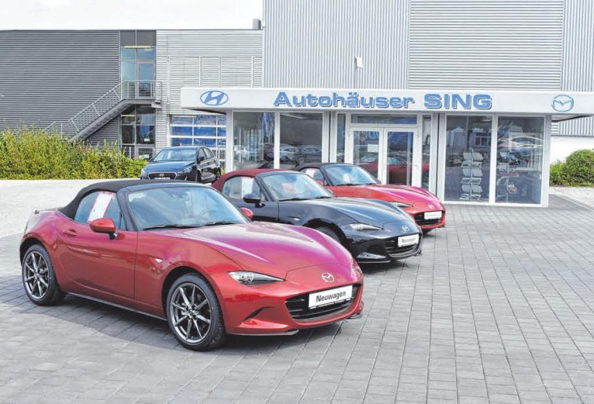 Schicke Neuwagen im Autohaus Sing entdecken.