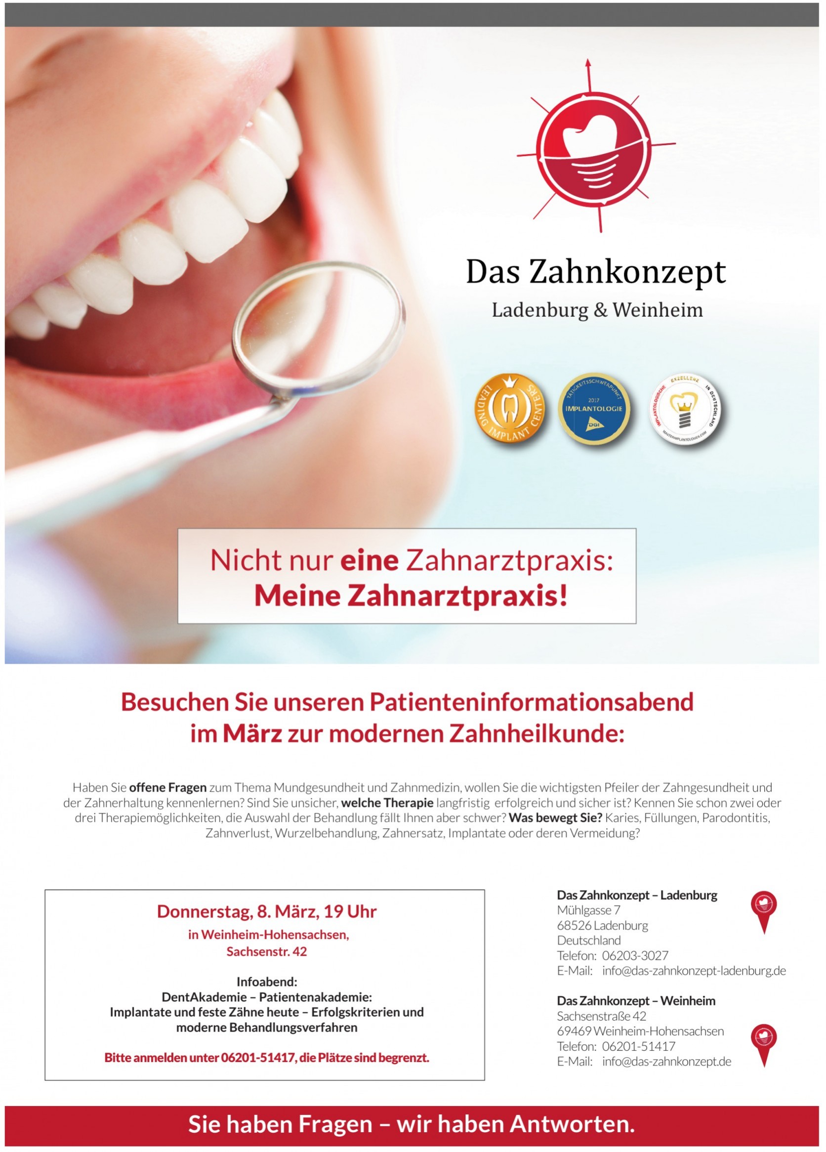 Das Zahnkonzept–Ladenburg Das Zahnkonzept–Ladenburg
