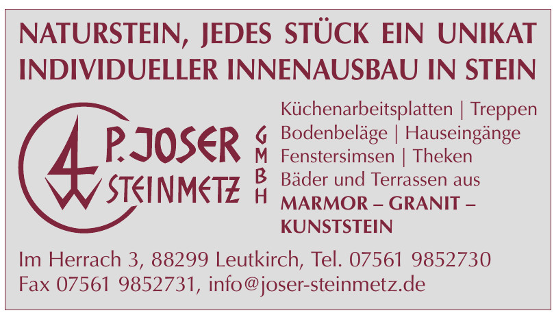 P. Joser Steinmetz GmbH