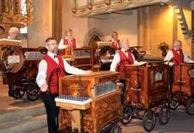 Konzert in der Frankenberger Kirche zu Goslar, Fotos: Norddt. Drehorgel-Show-Orchester