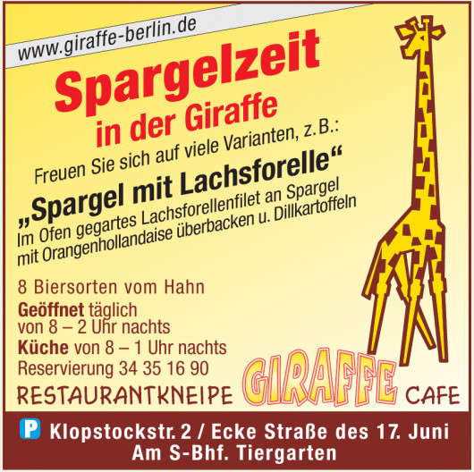 Giraffe Cafe