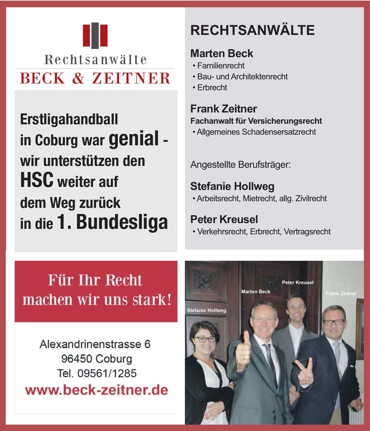 Beck & Zeitner Rechtsanwälte Beck & Zeitner Rechtsanwälte