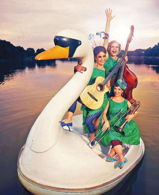 Retro-Swing mit Zucchini Sistaz. © Peter Wattendorff Retro-Swing mit Zucchini Sistaz. © Peter Wattendorff