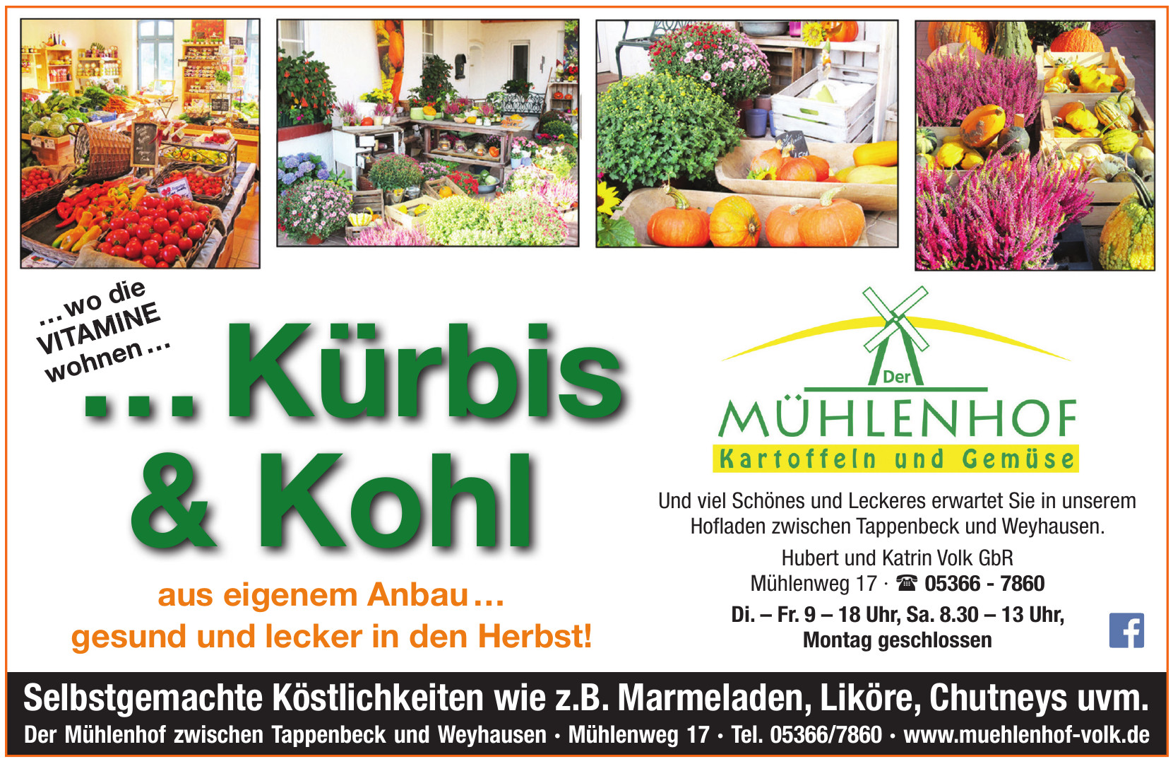 Mühlenhof - Hubert und Katrin Volk GbR Mühlenhof - Hubert und Katrin Volk GbR