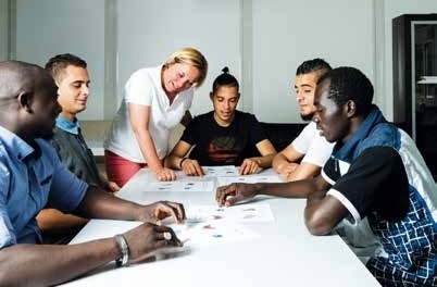 „Integrationshelfer“ werden nach wie vor gebraucht – für viele Berufsgruppen bieten sich Weiterbildungsmöglichkeiten. Foto: fotolia - Frank Gärtner