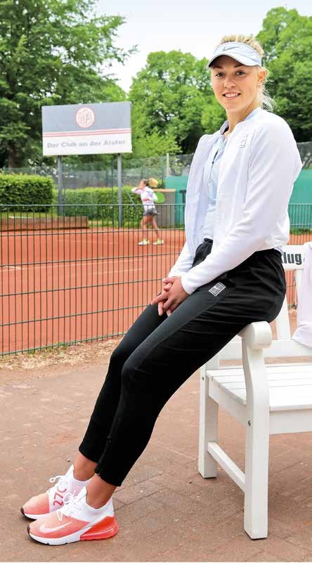 Fedcupspielerin Carina Witthöft (23) ist das Aushängeschild des Club an der Alster