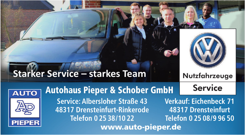 Autohaus Pieper & Schober GmbH Autohaus Pieper & Schober GmbH