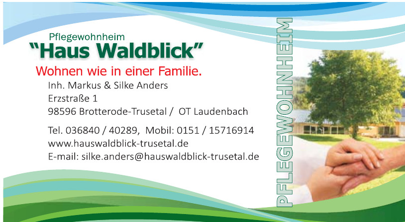 Pflegewohnheim "Haus Waldblick"