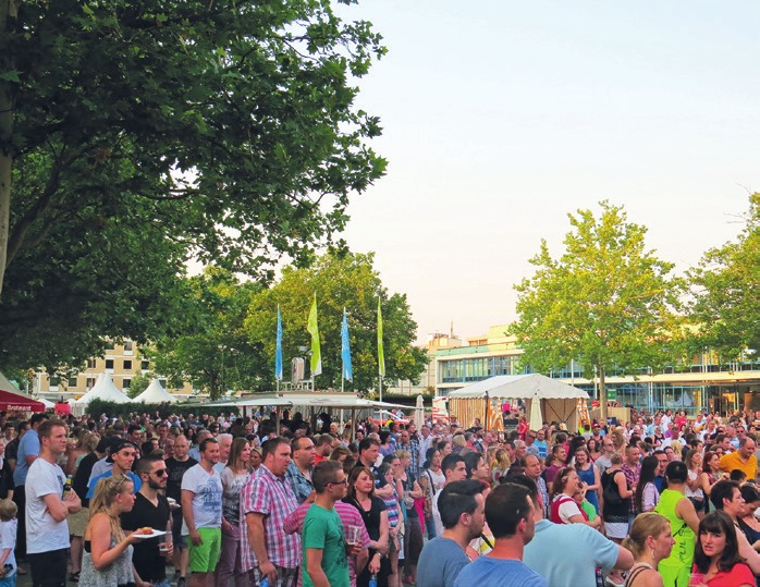 Blick in die Festmeile. © WMG Blick in die Festmeile. © WMG
