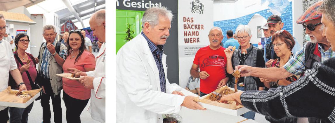 Die Besucher der Oberschwabenschau interessierten sich sehr für die Stollenprüfung.
