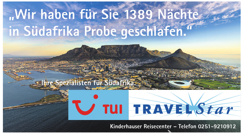 TUI Travel Star - Kinderhauser Reisecenter TUI Travel Star - Kinderhauser Reisecenter