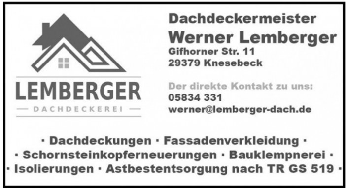 Werner Lemberger Dachdeckermeister Werner Lemberger Dachdeckermeister